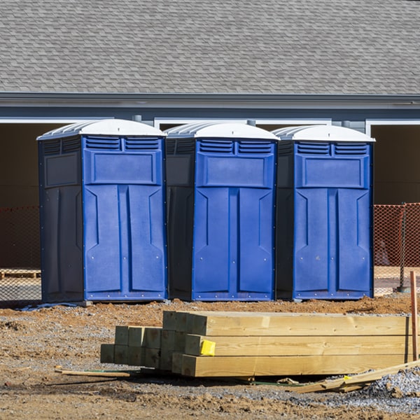 are there different sizes of portable toilets available for rent in Philomont VA